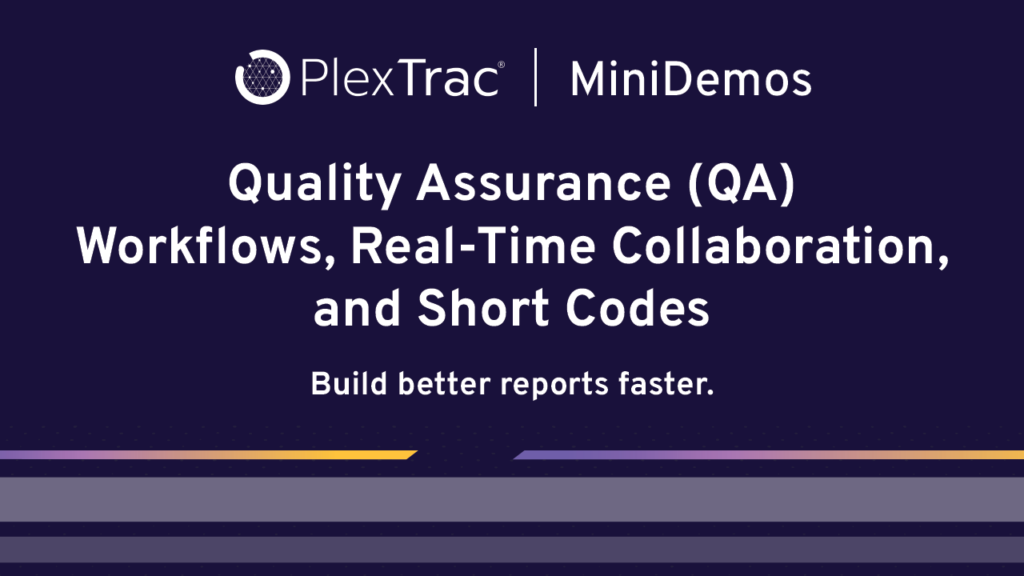 Quality Assurance (QA) Workflows, Real-Time Collaboration, and Short Codes