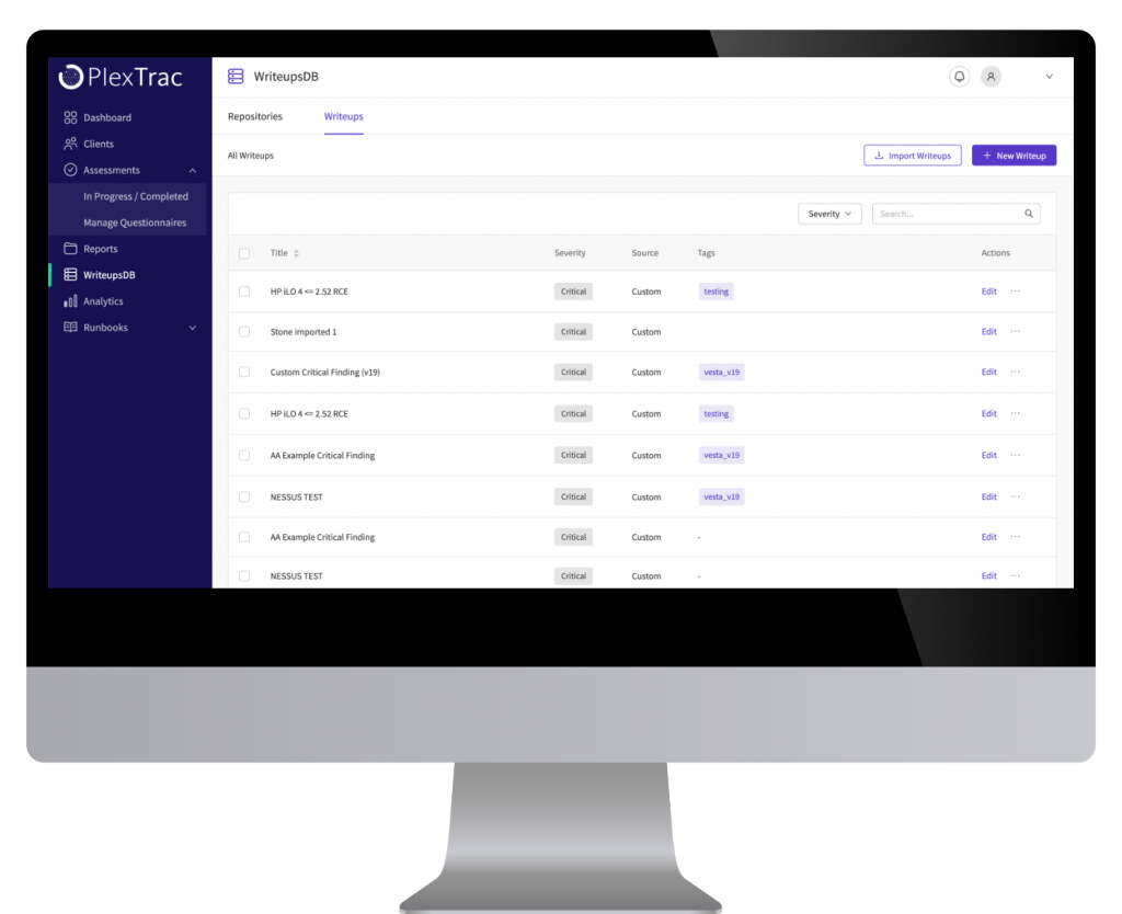 Write once and reuse forever. PlexTrac's Content Library is made to save security professionals time and ensure quality