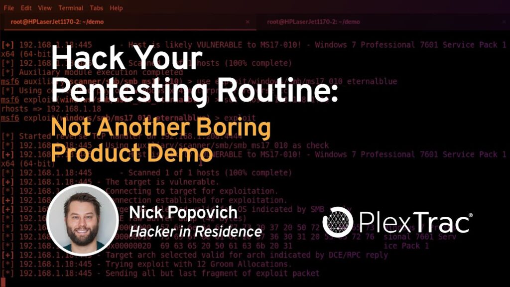 Hack Your Pentesting Routine: Not Another Boring Product Demo