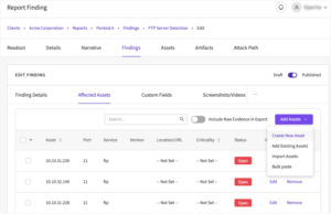 Asset Management - PlexTrac